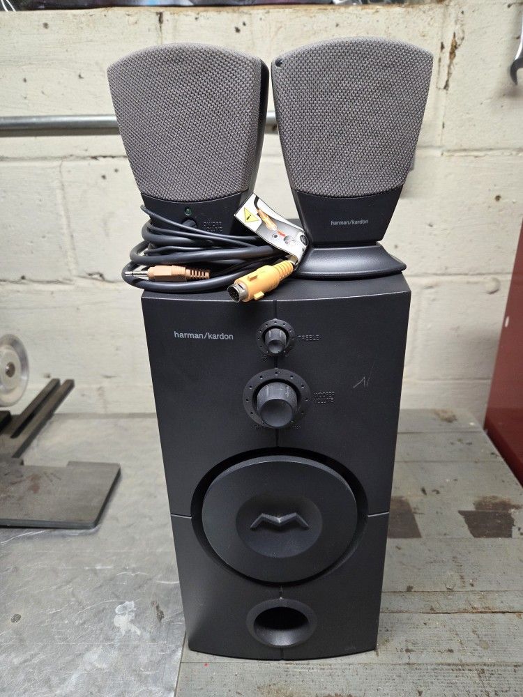 Computer Speakers, Harman Kardon, Sub Woofer