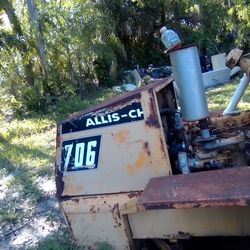Chalmers Fork Lift Runs Great Has Perkins Diesel Had To Put A Starter Bran New 2800 Forks Go Side To Side
