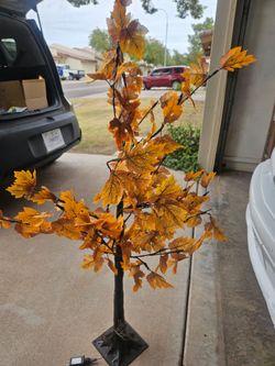 Fall Light Up Tree