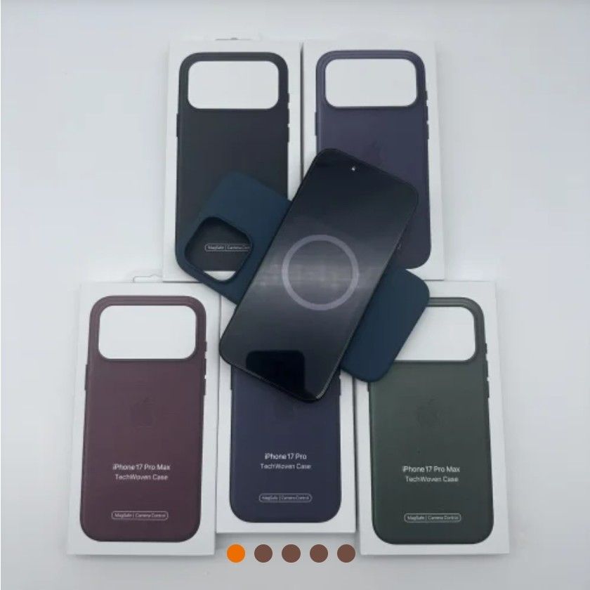 Wallet Chip iPhone 17 Pro Max TechWoven Case with MagSafe (Smart Button)