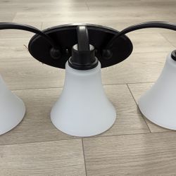 3 Heads Bathroom wall lamp