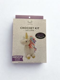 Brand New Unused Unicorn Crochet Kit Intermediate