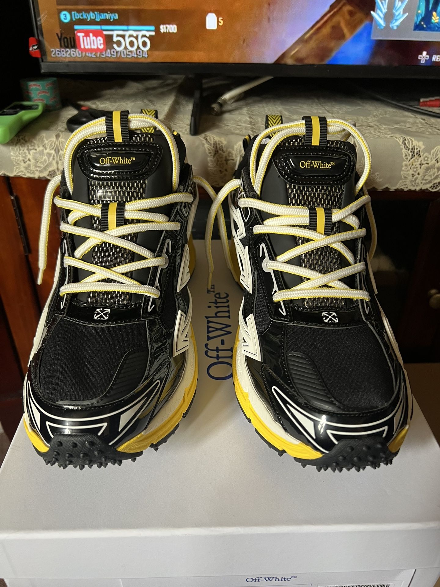 Off White Be Right Back Sneakers