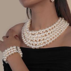 “classy Lassy” Pearl Jewelry Set