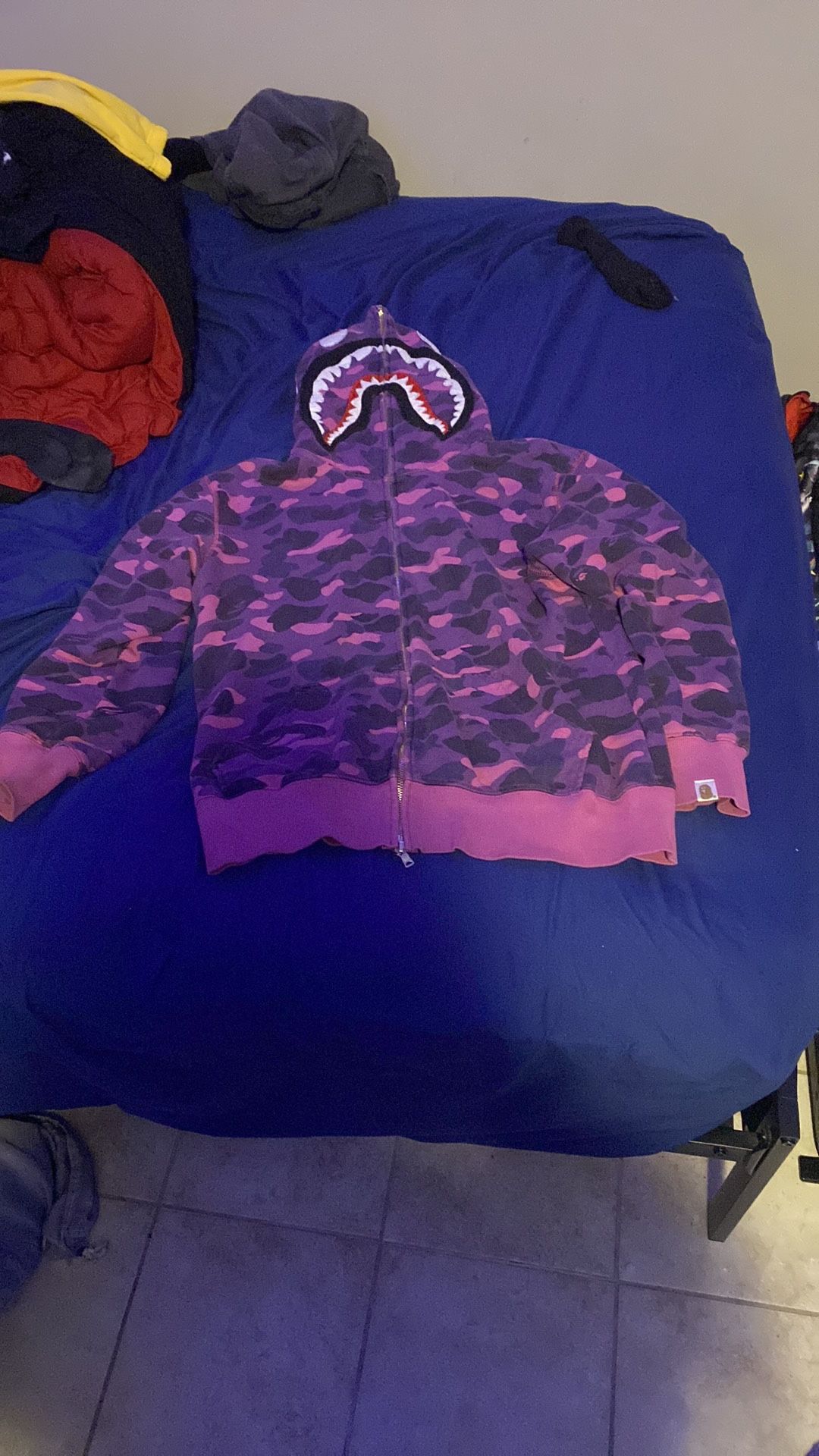 Purple Bape Hoodie