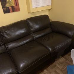 Leather Sofa