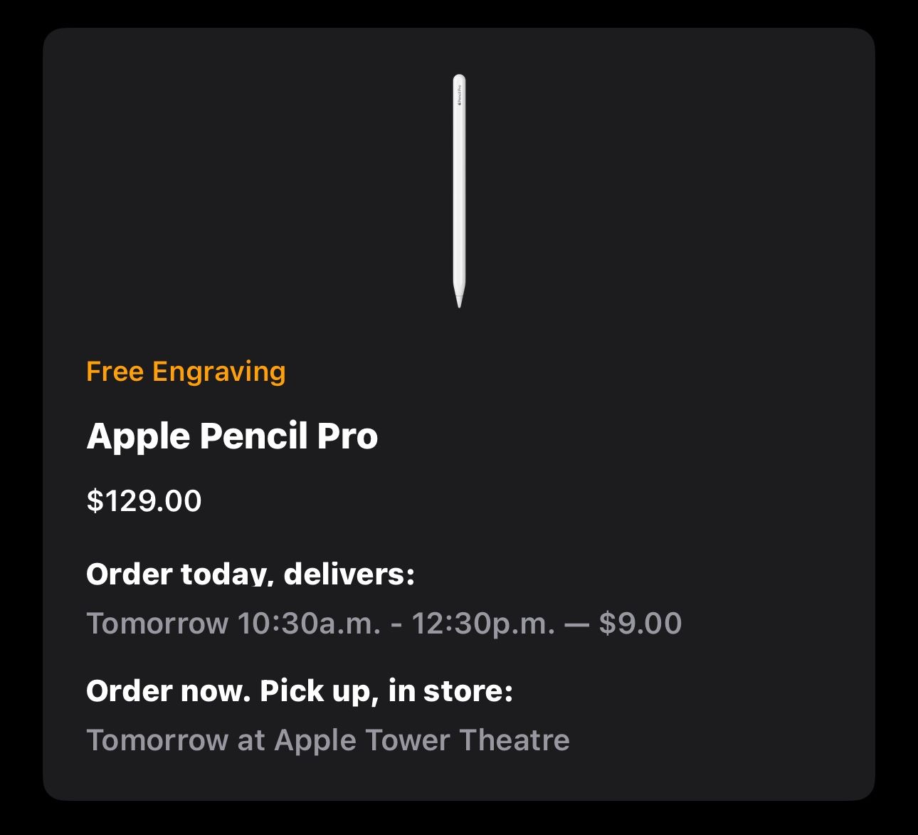 Apple Pencil Pro