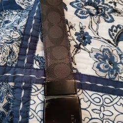 Boxed Signature And Harness Buckle Cut To Size Reversible Belt, 38 Mm used