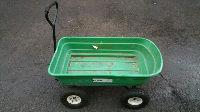 Duraworx Plastic Yard Cart Wagon