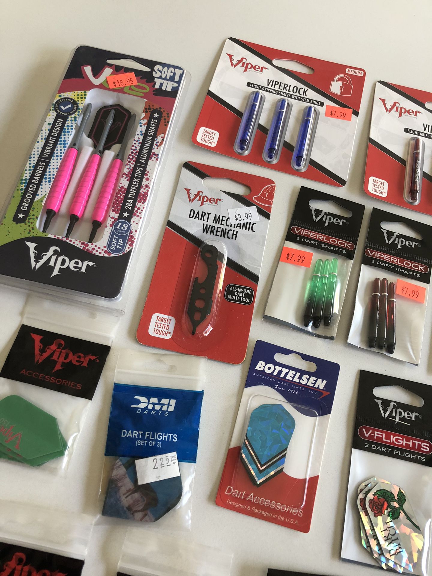 21 Piece Dart Lot - Viper Accessories 