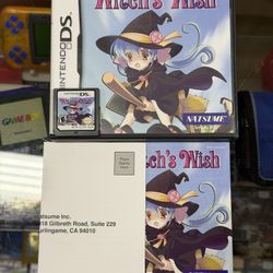Witch's Wish Nintendo DS CIB