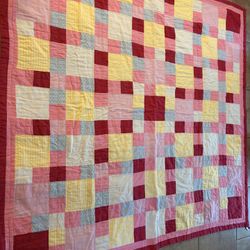 Vintage Handmade Quilt 