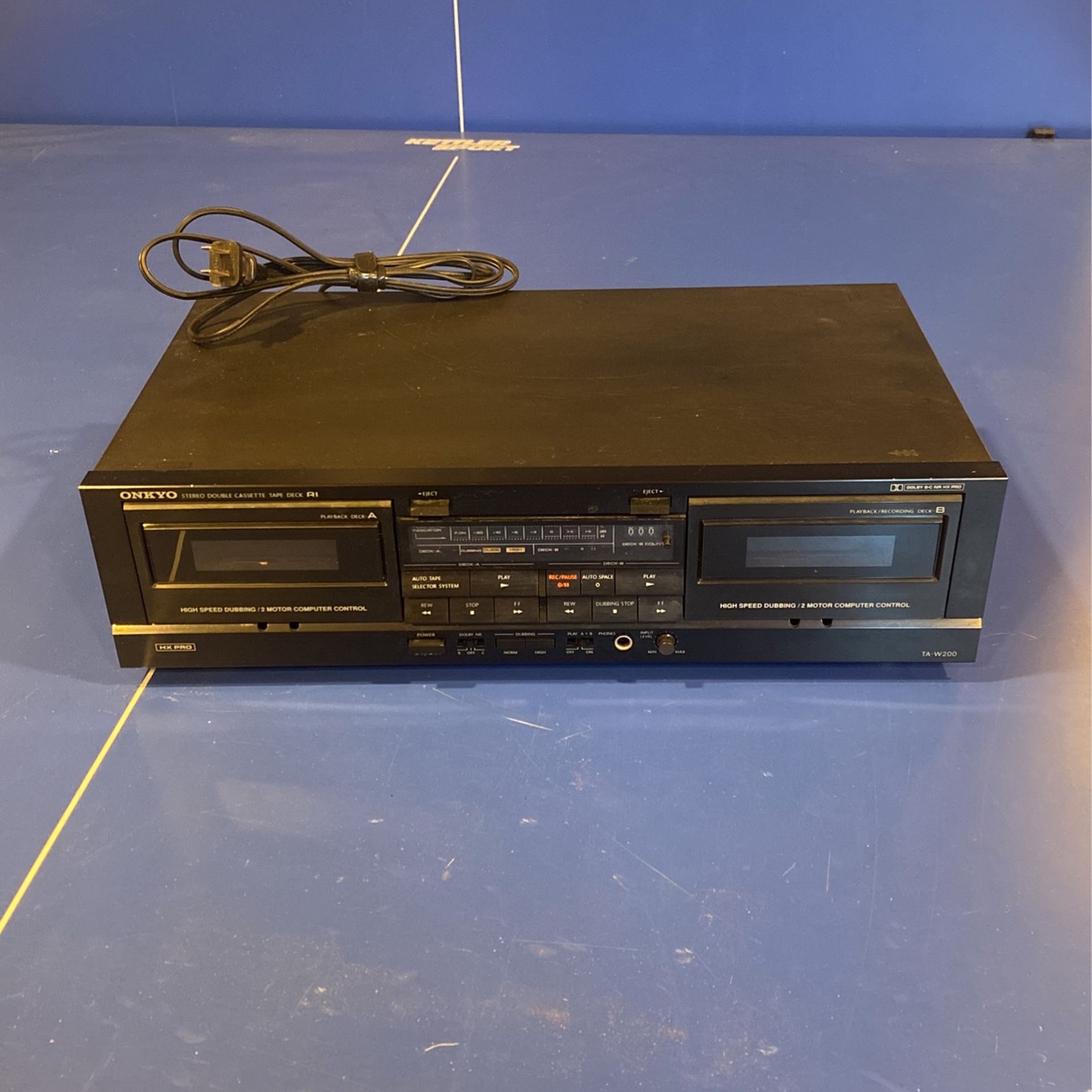 Onkyo Double Cassette Tape Deck Ta-W200