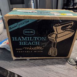 Hamilton Beach Vintage Mixette Food Mixer 