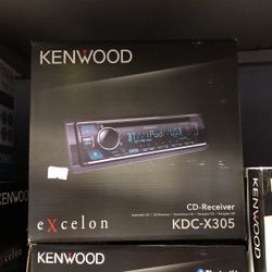 Kenwood Kdc-x305 On Sale Today! No credit Check Payment Plan Available 