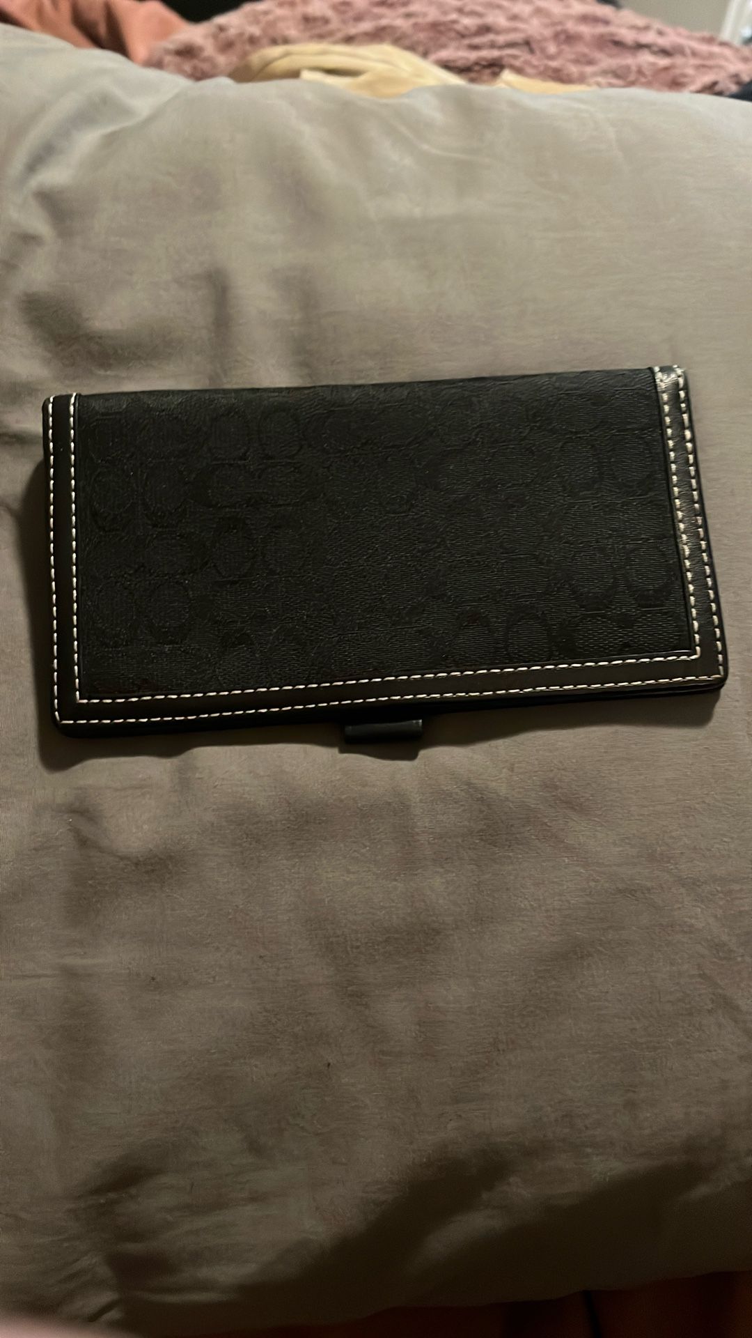 Coach check holder
