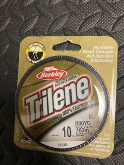 200 yards of 10 lbs trilene fishing line