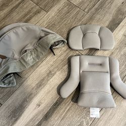 Brand New Nuna Pipa Rx Car Seat Infant Insert & Canopy Cover Replacements