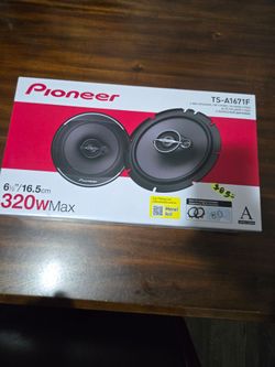 Pioneer TS-A1671F 6.5" 3-Way Car Speakers