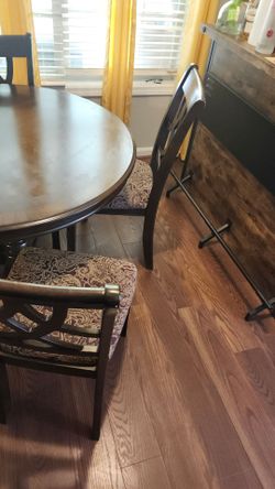 Dining room table CASH IN HAND