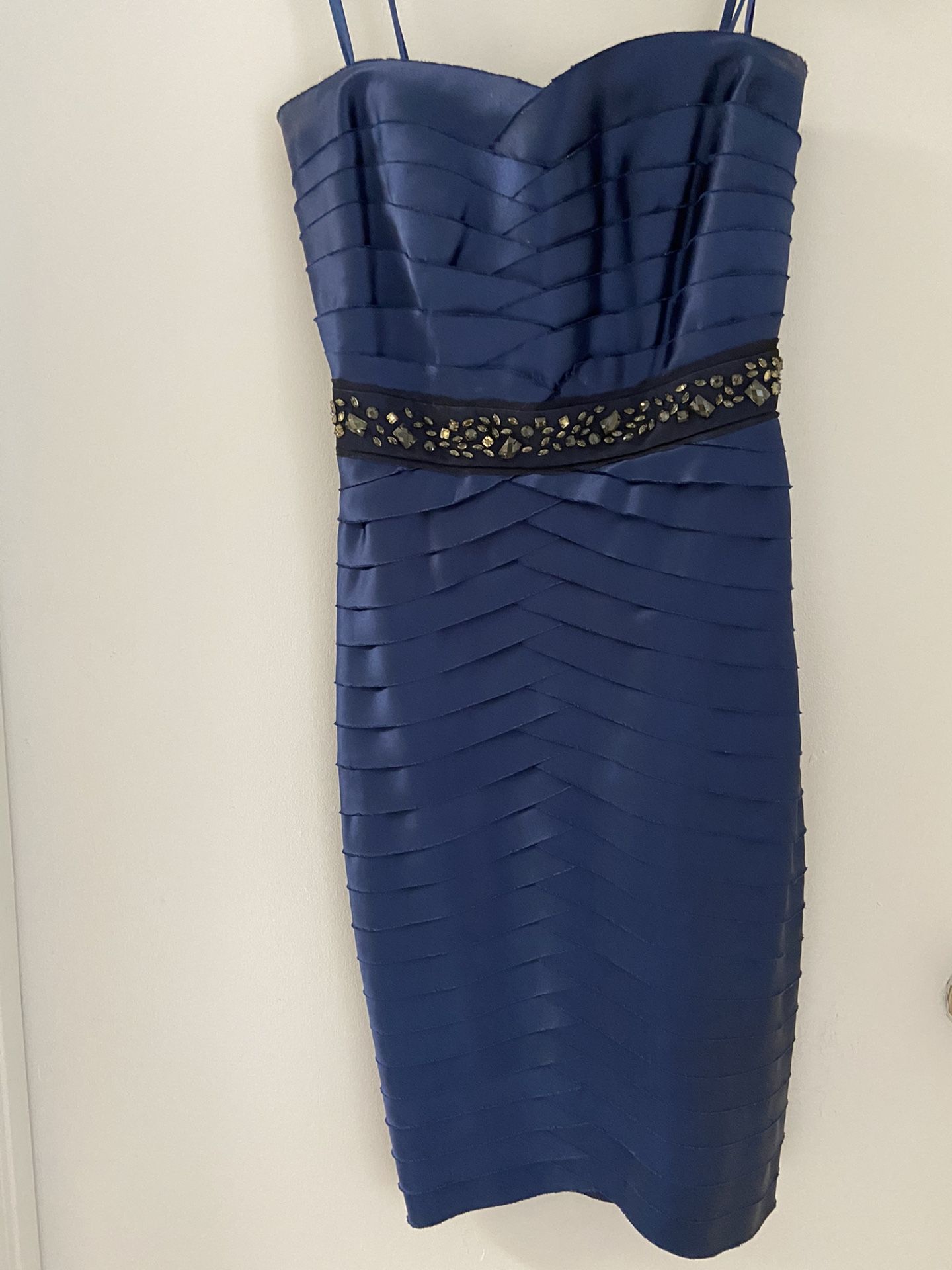 BCBG MaxAzria dress color Sapphire size 02
