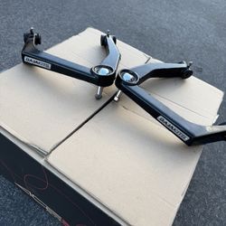 Bajakits 19+ SILVERADO/SIERRA 1500 2WD/4WD STOCK LENGTH UPPER CONTROL ARMS And Front Bora Wheel Spacers  High-Grade aluminum made in the