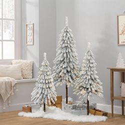 SET OF 3 CHRISTMAS TREE 