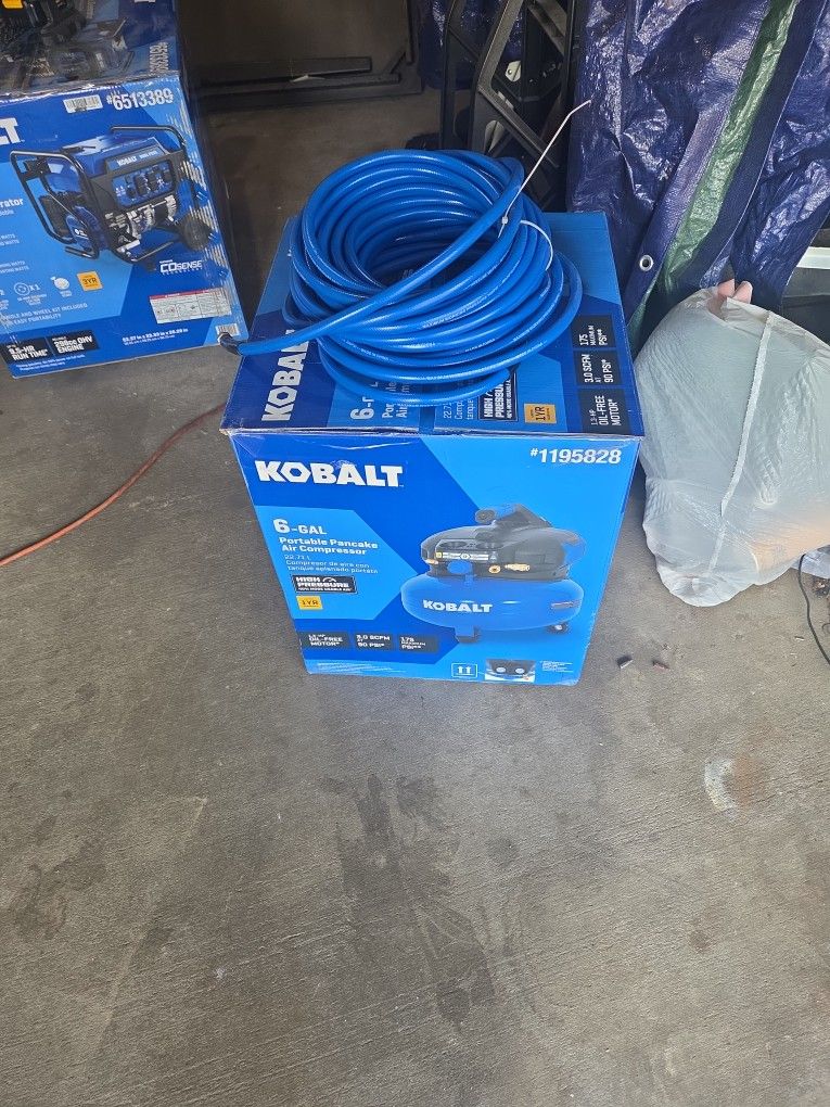 Brand New In BOX KOBALT COMPRESSOR 175PSI