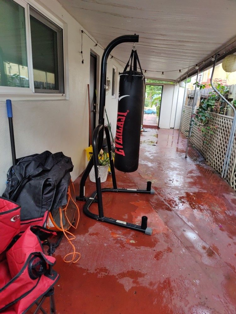 Everlast Punching Bag with Stand