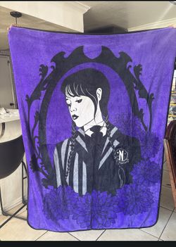 Wednesday Addams Blanket
