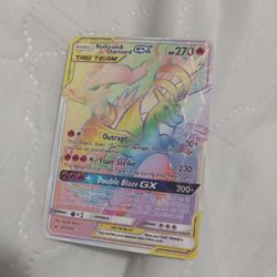 Rheshiram And Charizard Tag Team Card