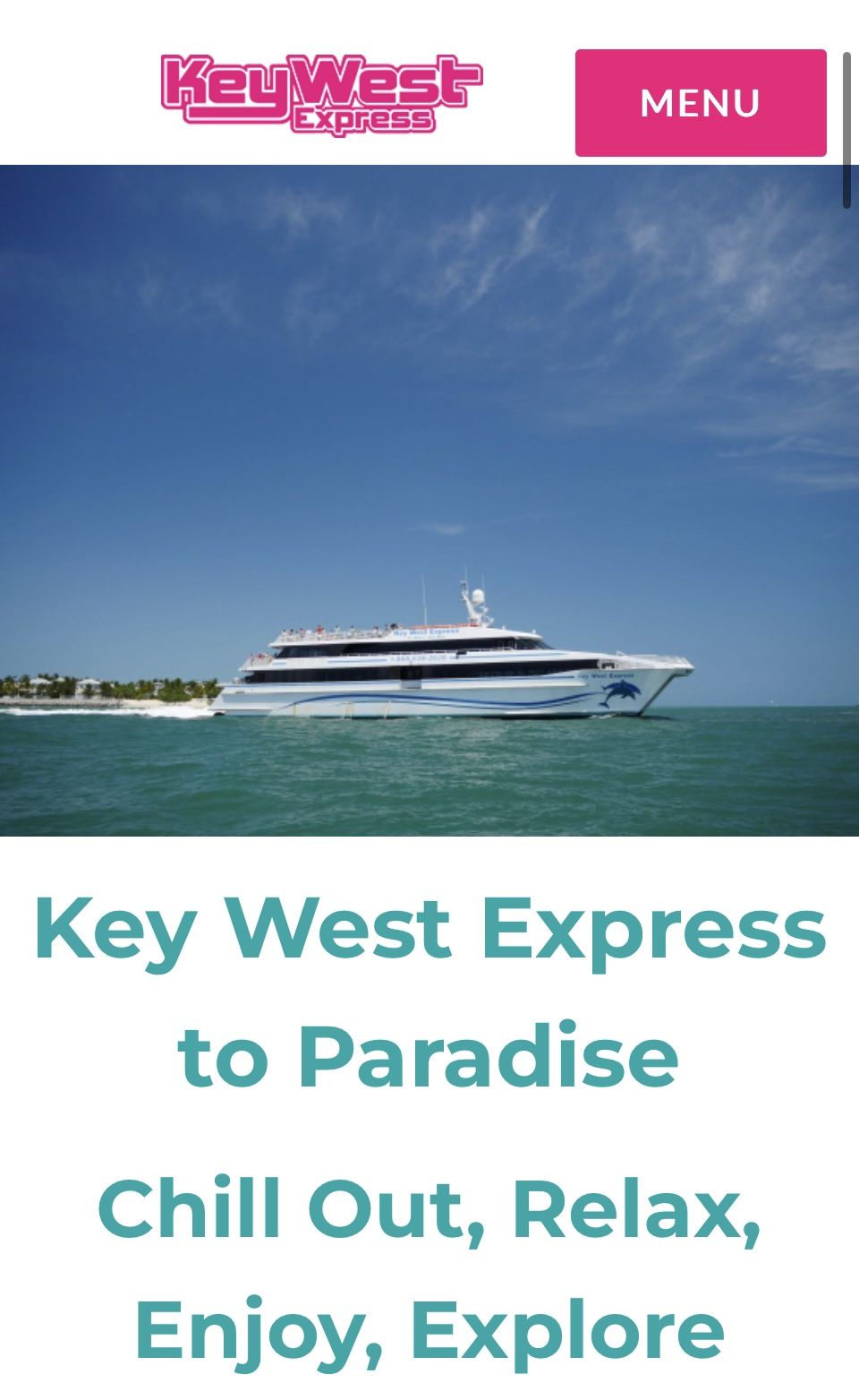 1 Ticket…KEY WEST EXPRESS…Round Trip for Sale in Fort Myers, FL OfferUp