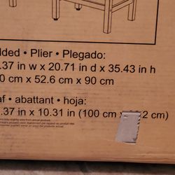 BRAND NEW Lynnwood Drop Leaf High Table