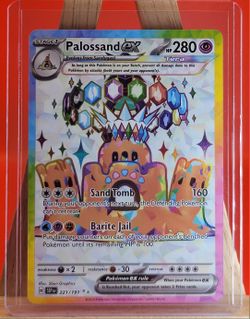 Palossand ex 221/191 Sv08: Surging Sparks Holo Pokemon TCG Ultra Rare Card, FP, Mint