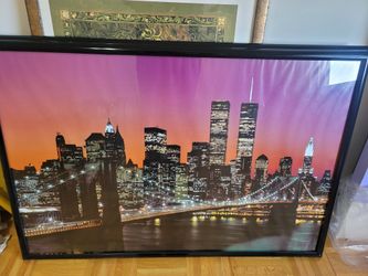Framed Skyline Print