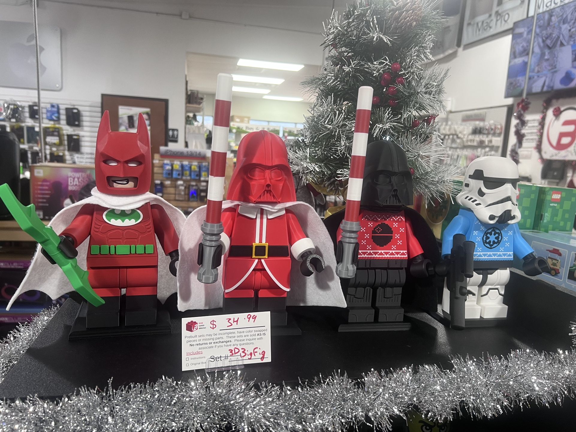 3D Printed Holiday Figures