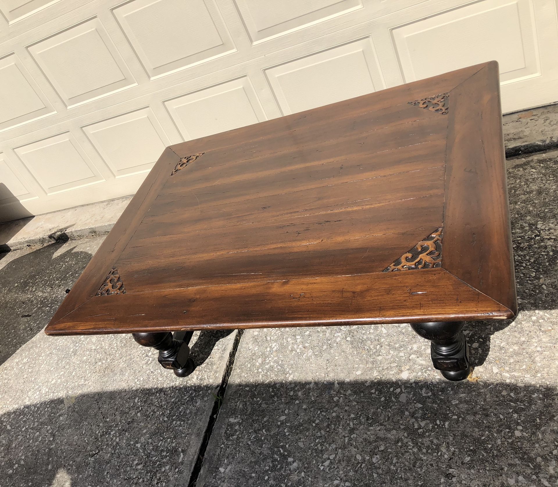 Oversized coffee table