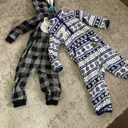 2 Fleece Sherpa Outfits 24 Months … Read Description 