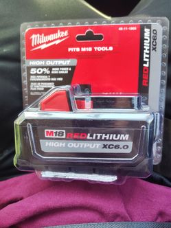 6 amp xc Milwaukee battery