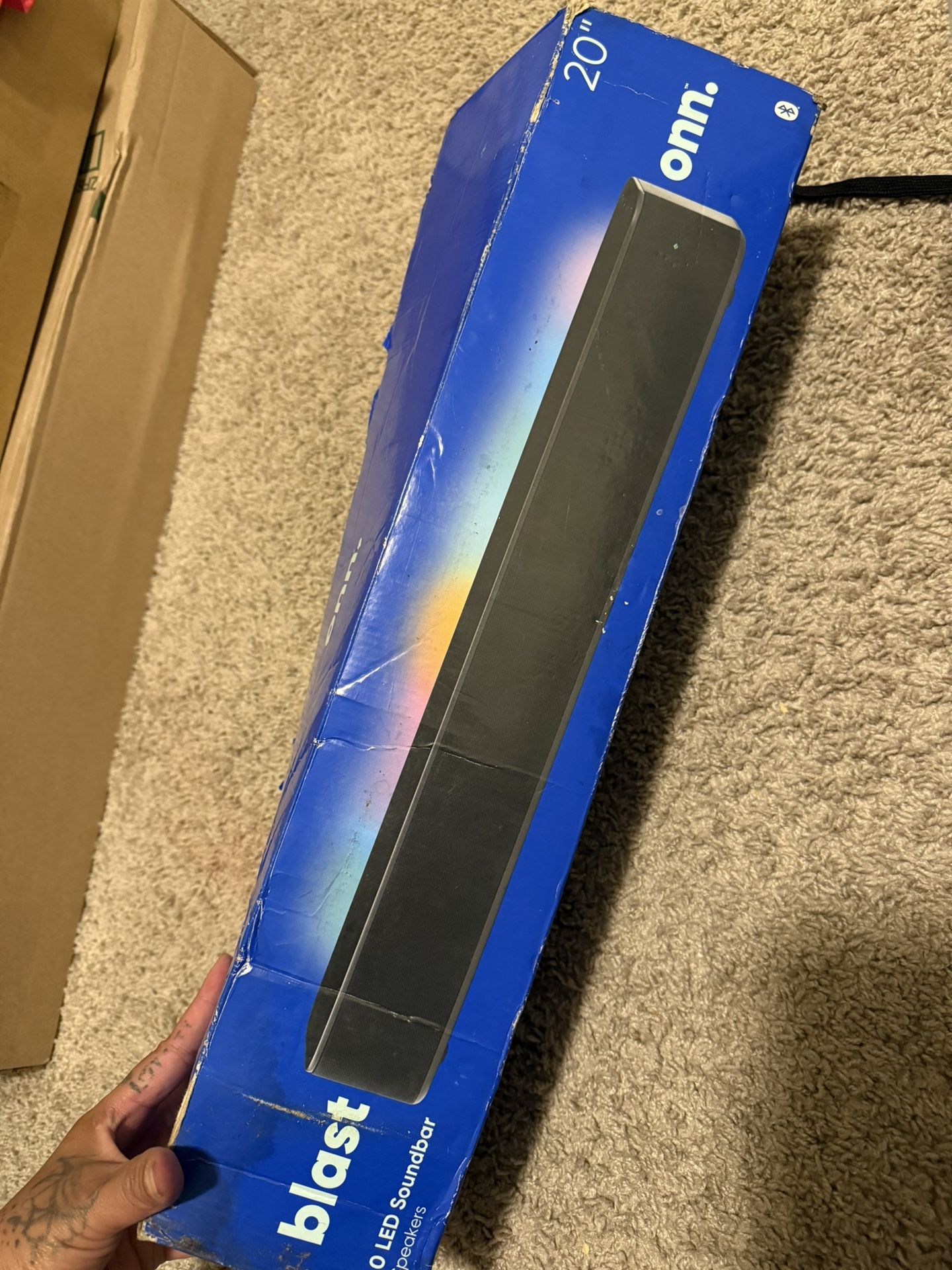 2.0 LED soundbar Speakers