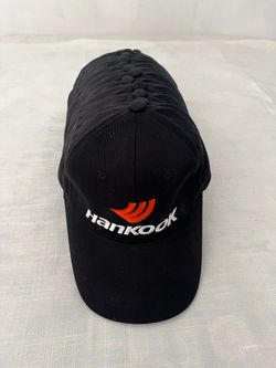Hankook Tire embroidered baseball caps $10 each