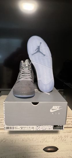 Jordan 5 wolf grey size 9.5 DS