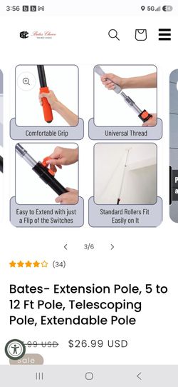 Bates choice extention rod