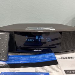 Bose Wave Music System IV Radio/Alarm/CD Player with Remote, Manual….