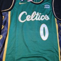 Boston Celtics Jayson Tatum City Edition Jersey Nba Basketball