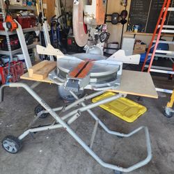 Ridgid 12" sliding miter saw 