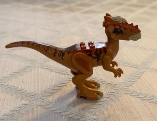 LEGO Jurassic World Stygimoloch Dinosaur 75927 Medium Nougat Orange As Is