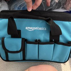 165 Piece Amazon Essentials Teal Tool Bag With Tools 