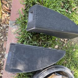 Ef8 Crx Rear Seat Compartment Bins 