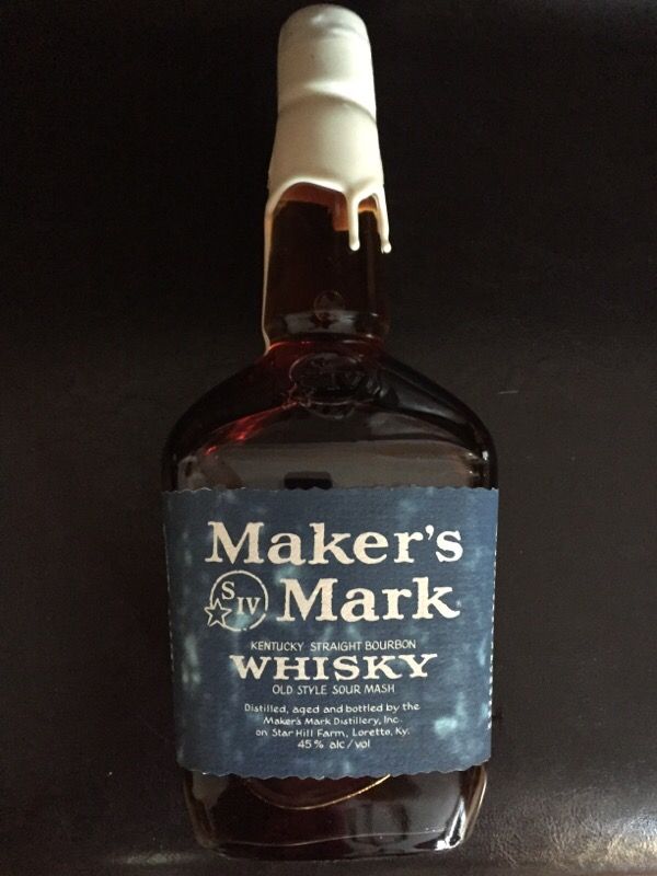 1996 UK Championship Makers Mark Bourbon Bottle